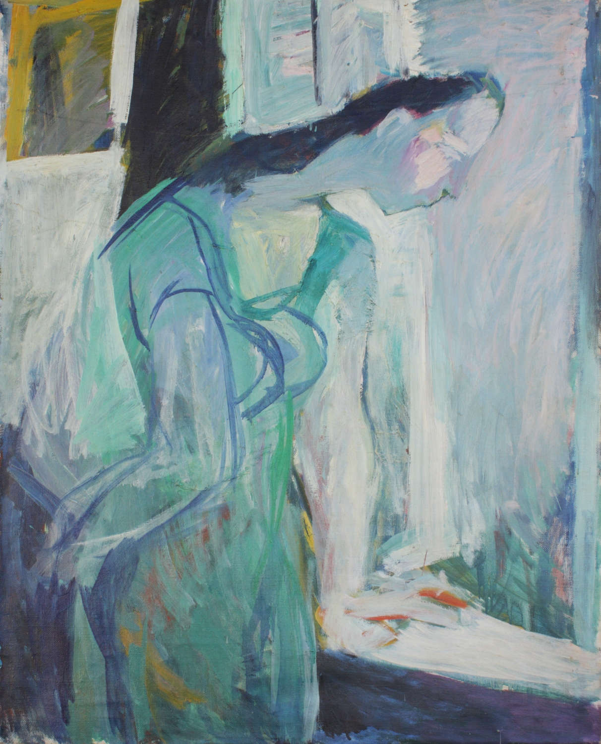 woman by the window